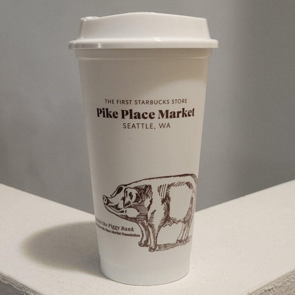 New Starbucks Hot Cup - Pike Place Market - Original Store